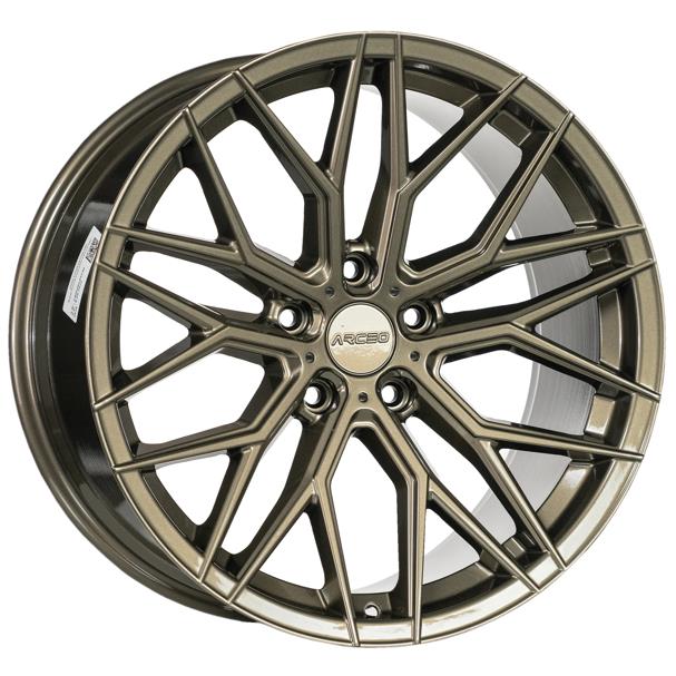 ARC-G6941-30 10.5x21" -5x112 ET45 66.6 Gloss Bronze VALENCİA Jant (4 Adet)