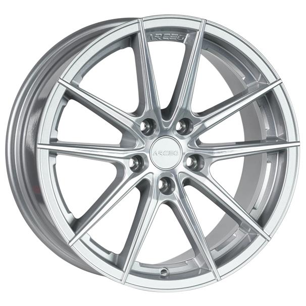 ARC-G708-41 7.5x17" -5x112 ET35 73.1 Silver Diamond MONACO Jant (4 Adet)