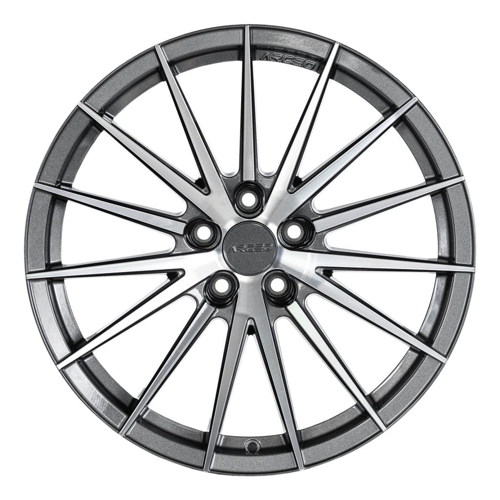 ARC-S1013-13 8.0x18" -5x114,30 ET35 67.1 Titan Gray  Diamond LİSBON Jant (4 Adet)