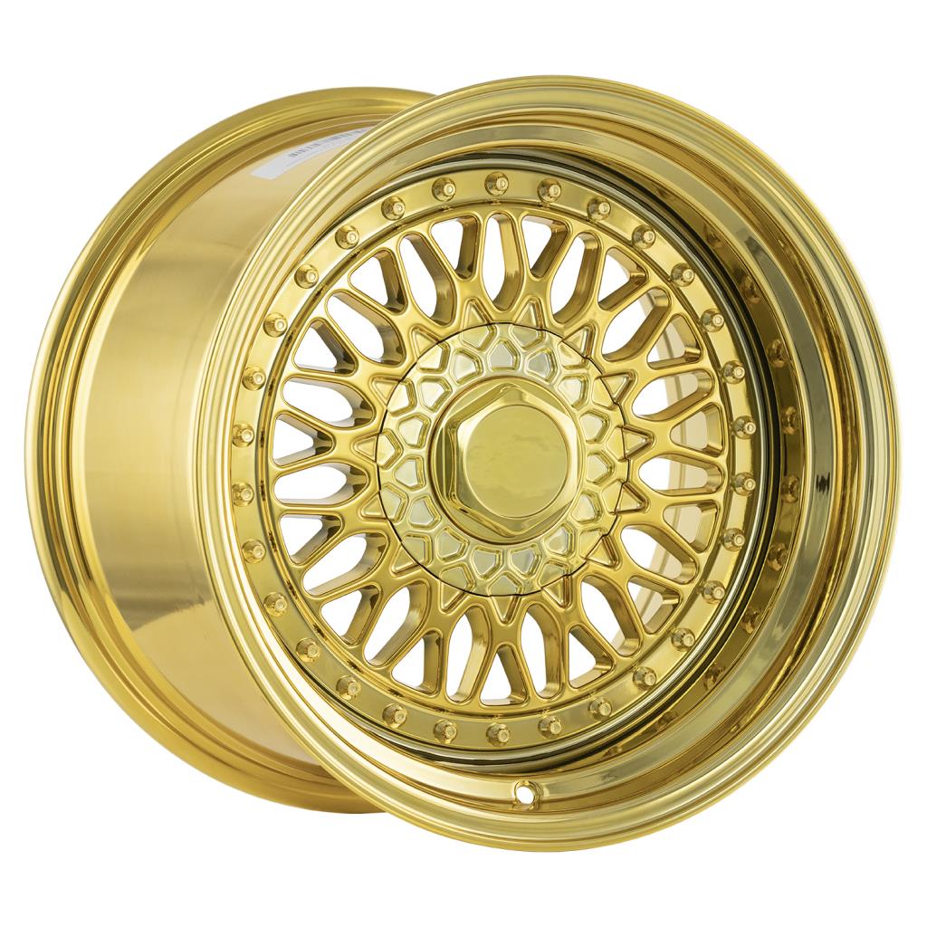 EMR-479-03 9.0x16" -8x100-8x108 ET15 73.1 Gold Chrome Jant (4 Adet)