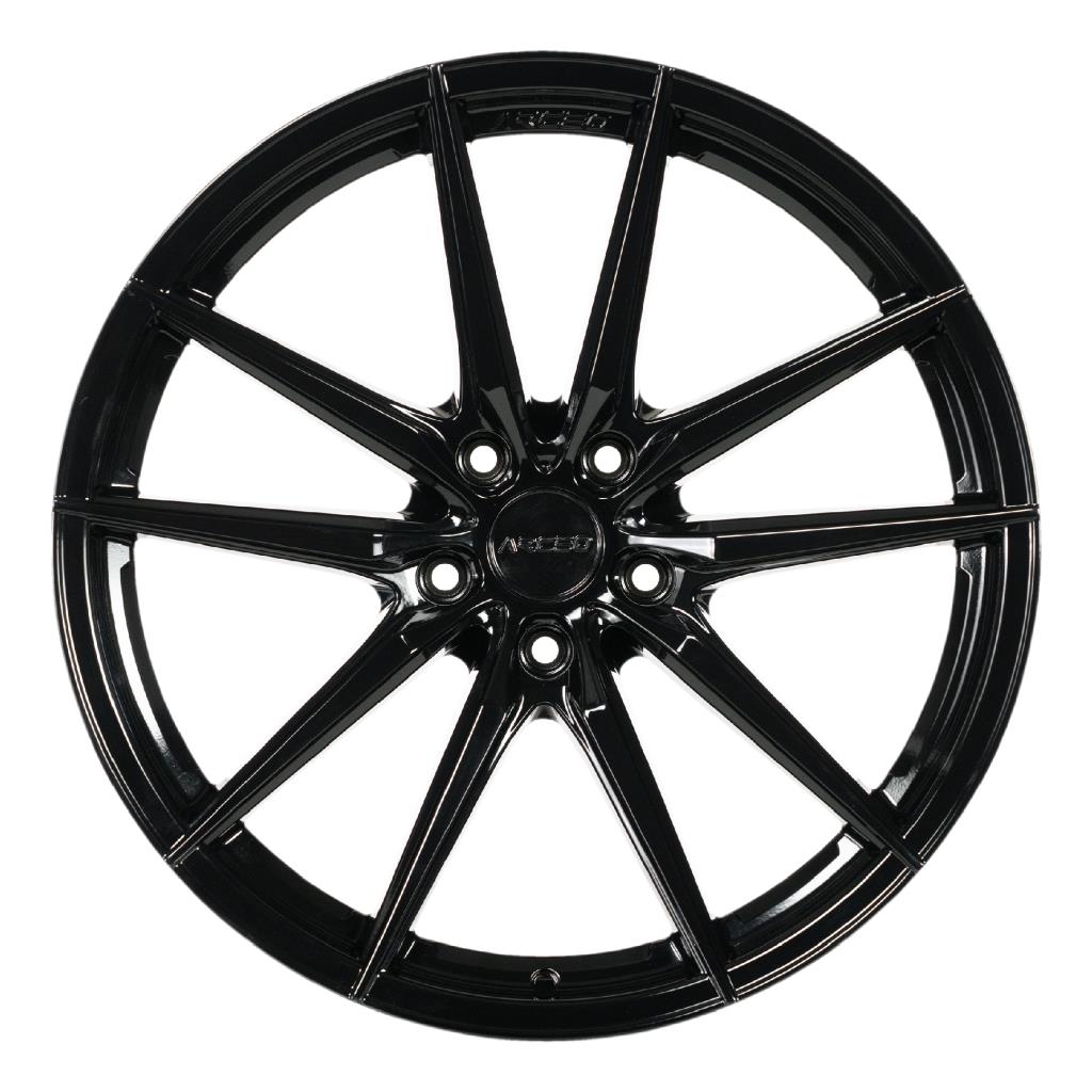 ARC-19190-02 9.5x19" -5x112 ET40 73.1 Glossy Black MONACO Jant (4 Adet)