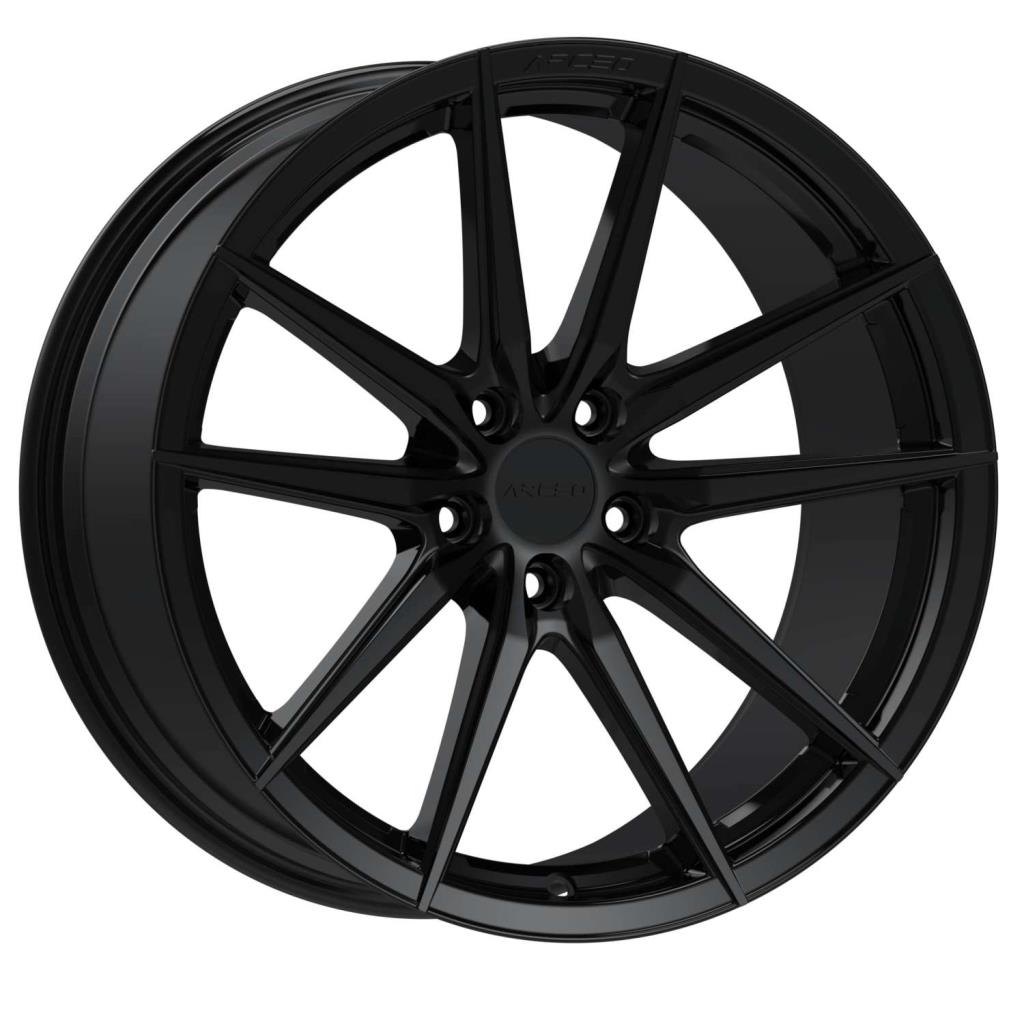 ARC-19190-04 9.5x19" -5x112 ET40 73.1 Matt Black MONACO Jant (4 Adet)