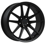 ARC-19190-04 9.5x19" -5x112 ET40 73.1 Matt Black MONACO Jant (4 Adet)
