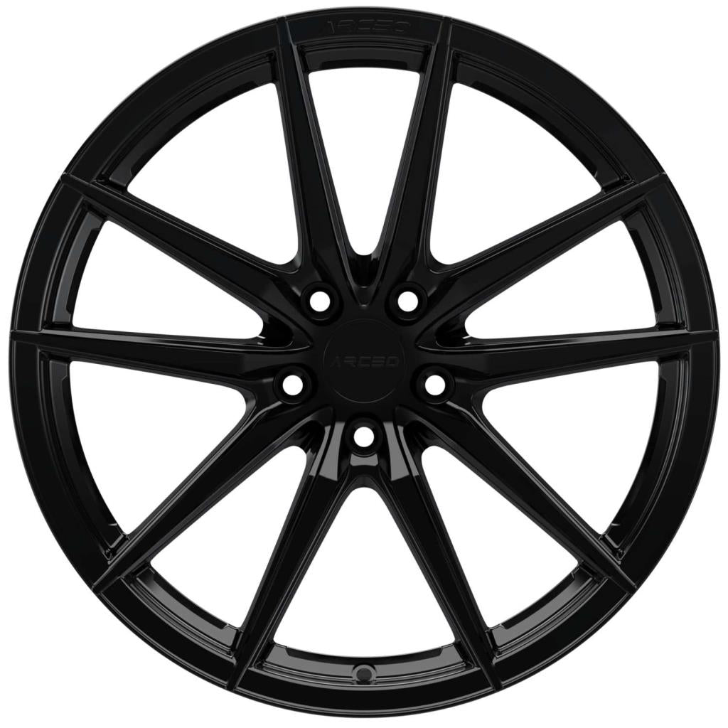 ARC-19190-10 9.5x19"-5x114.3 ET40 73.1 Glossy Black Jant (4 Adet)