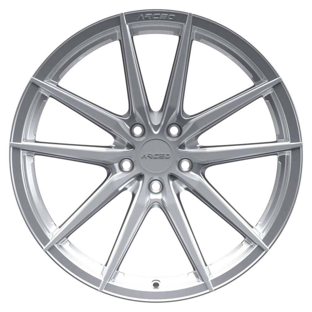 ARC-19190-40 9.5x19"-5x114.3 ET40 73.1 Silver Diamond MONACO Jant (4 Adet)