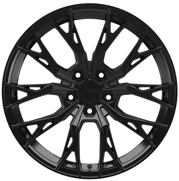 ARC-19239-06 9.5x19" -5x112 ET42 72.6 Black ROMA Jant (4 Adet)