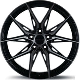 ARC-20177-31 9.0x20" -5x120 ET30 72.6 Black Diamond MARSEILLE Jant (4 Adet)