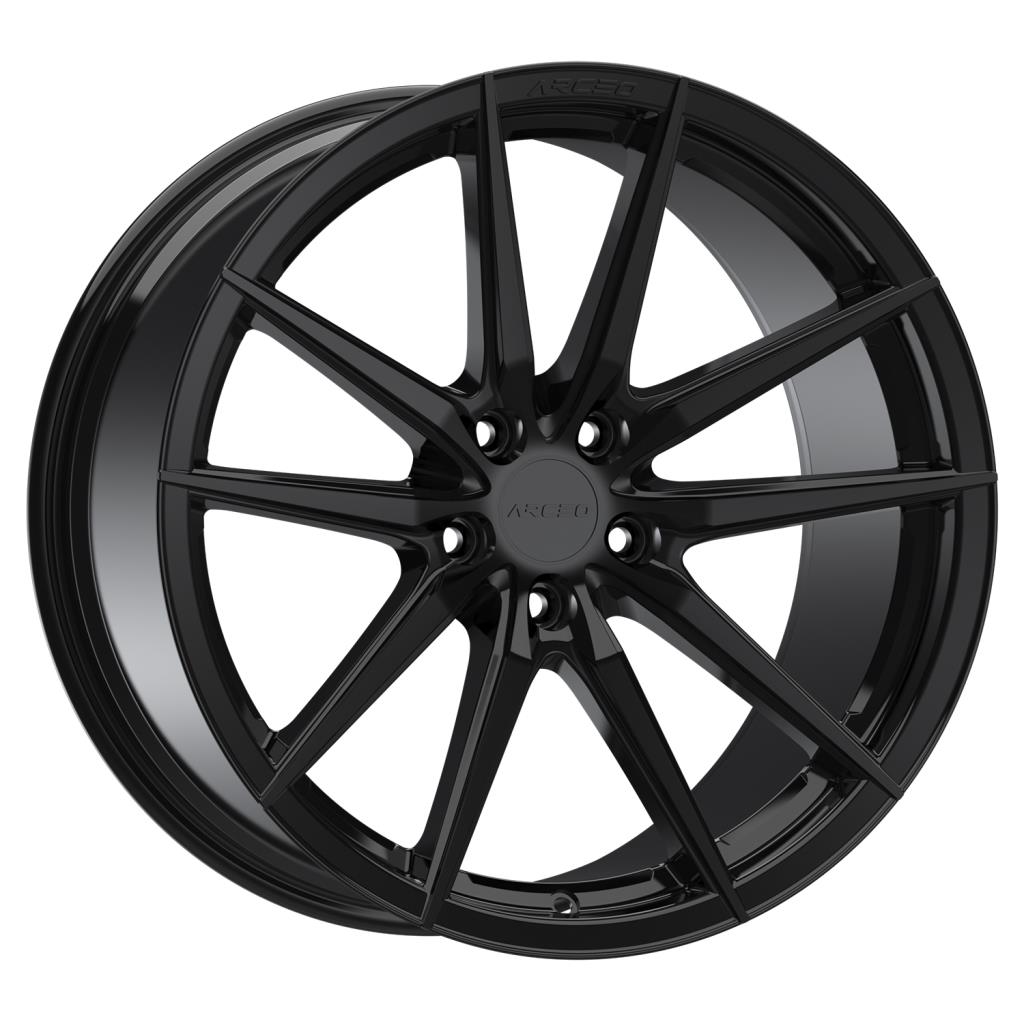 ARC-20190-46 10.0x20" -5x114.3 ET35 73.1 Black MONACO Jant (4 Adet)