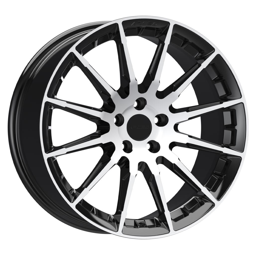 ARC-ASW03-06 9.0x19" -5x112 ET42 73.1 Black Diamond Jant (4 Adet)