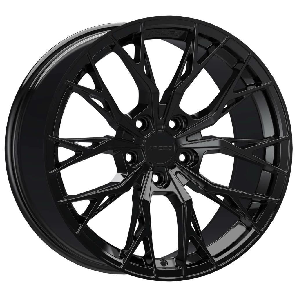 ARC-G6928-46 8.0x18" -5x112 ET45 66.6 Gloss Black Jant (4 Adet)