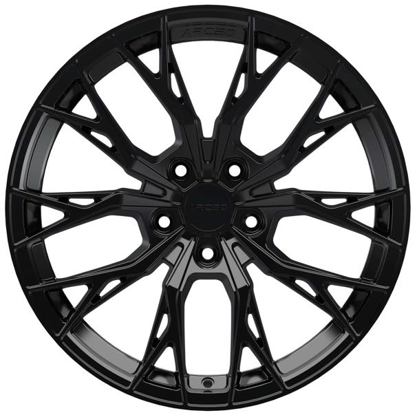 ARC-G6928-46 8.0x18" -5x112 ET45 66.6 Gloss Black Jant (4 Adet)