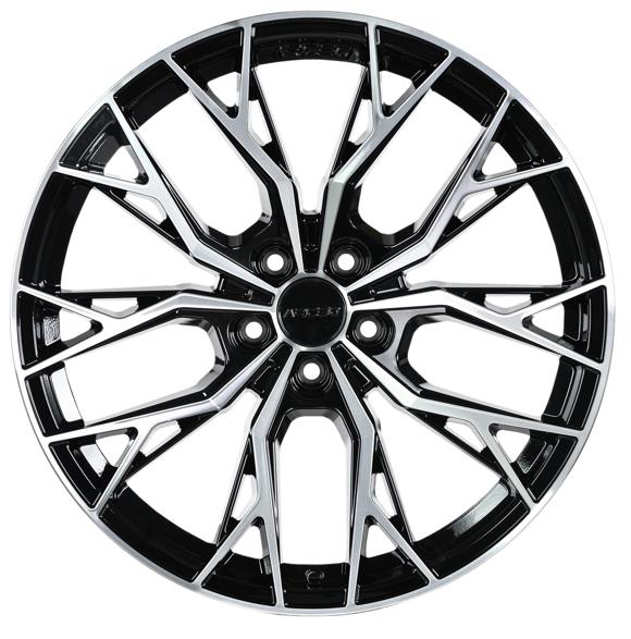 ARC-G6929-22 9.5x19" -5x112 ET37 66.6 Black Diamond Jant (4 Adet)