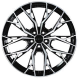 ARC-G6929-22 9.5x19" -5x112 ET37 66.6 Black Diamond Jant (4 Adet)