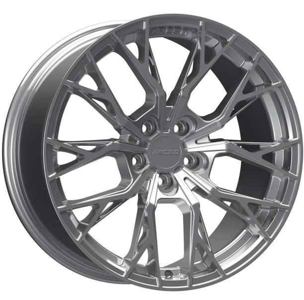 ARC-G6929-63 8.5x19" -5x112 ET40 66.6 Hyper Silver ROMA Jant (4 Adet)