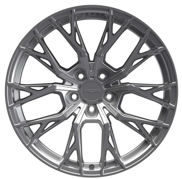 ARC-G6929-63 8.5x19" -5x112 ET40 66.6 Hyper Silver ROMA Jant (4 Adet)