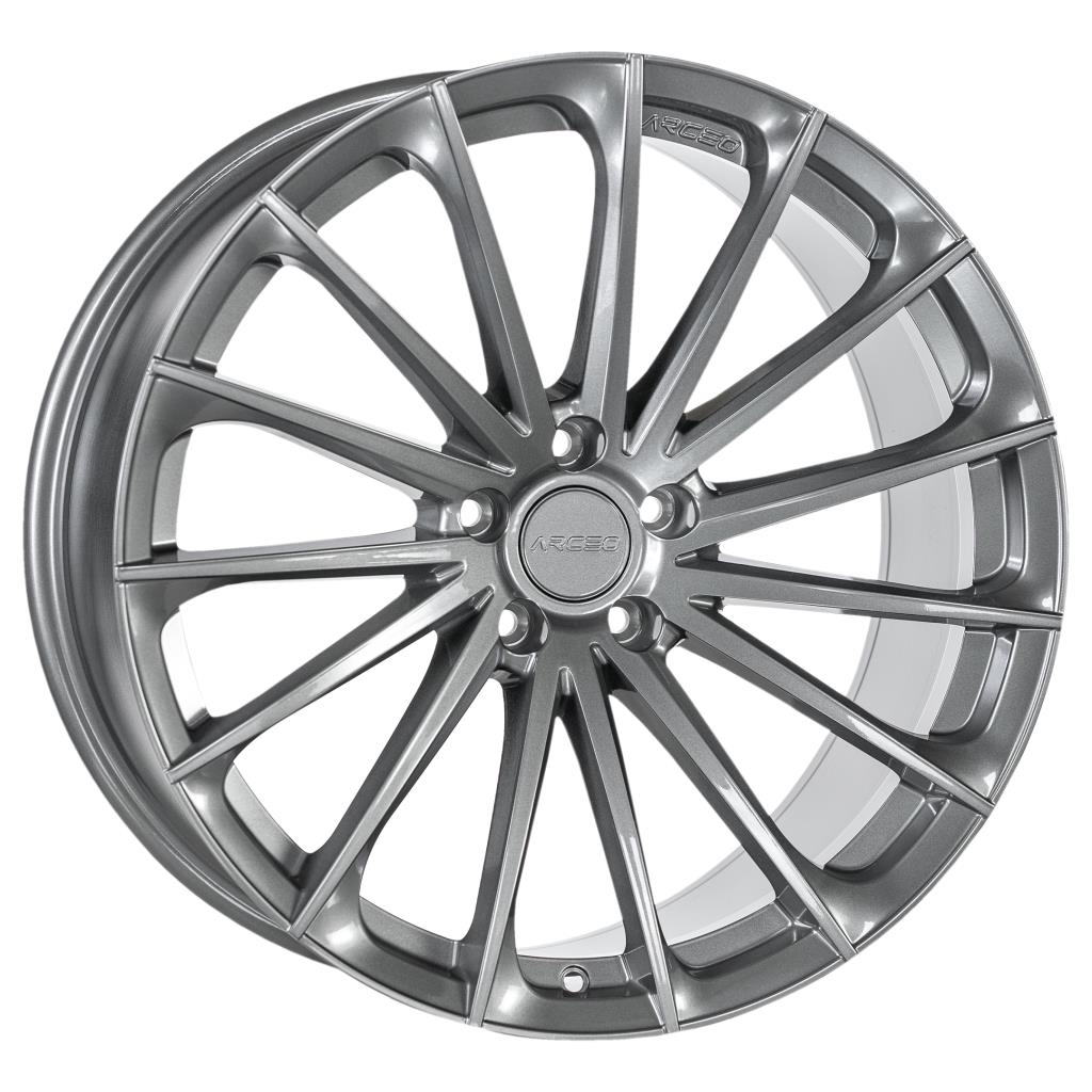 ARC-G6951-40 10.5x21" -5x114.3 ET45 64.1 Titanium Silver BERLİN Jant (4 Adet)