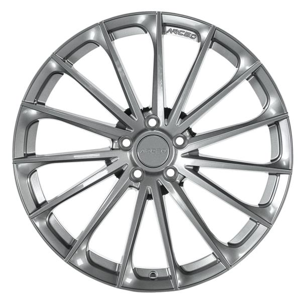 ARC-G6951-40 10.5x21" -5x114.3 ET45 64.1 Titanium Silver BERLİN Jant (4 Adet)