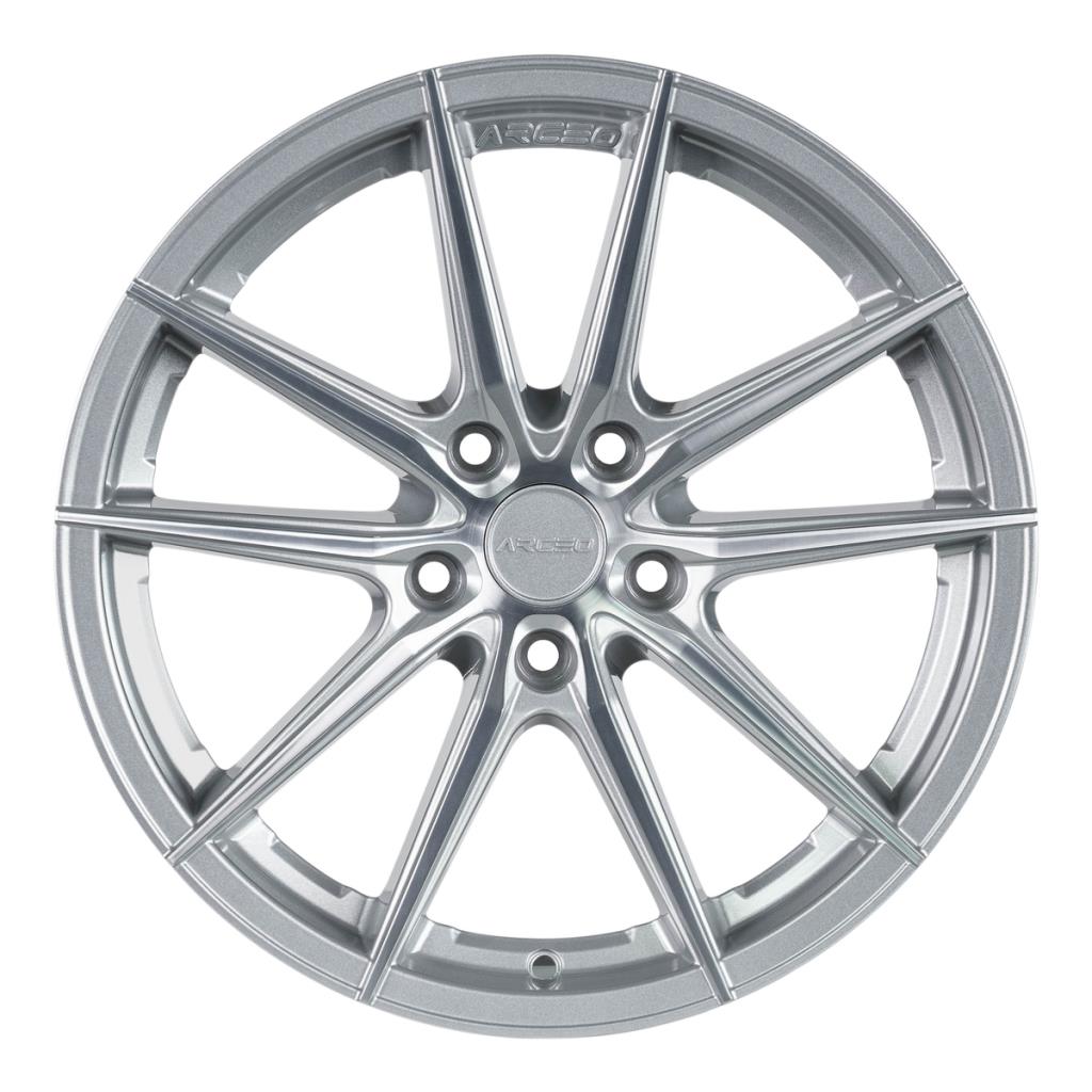 ARC-G708-09 7.5x17" -5x100 ET35 67.1 Silver Diamond MONACO Jant (4 Adet)