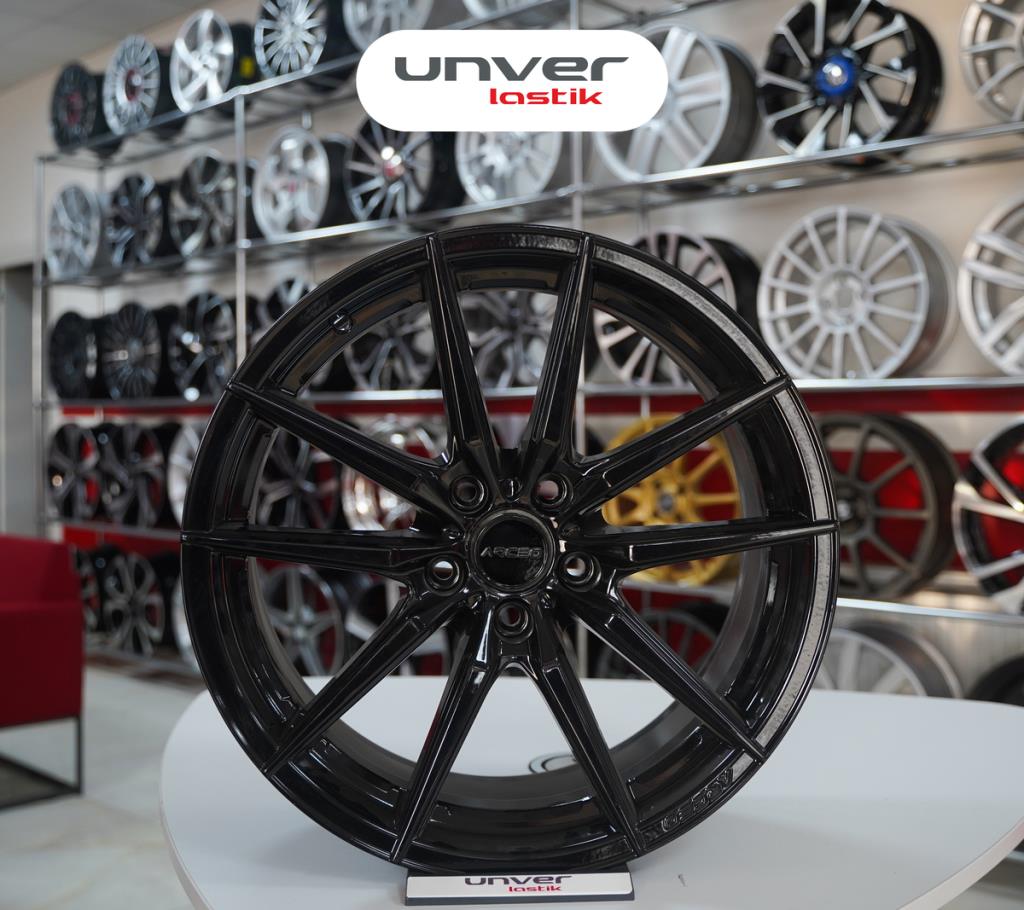 ARC-G708-43 7.5x17" -5x112 ET35 73.1 Matte Black MONACO Jant (4 Adet)