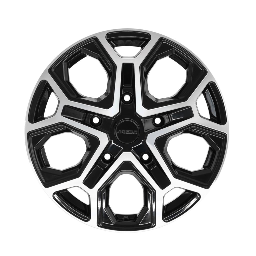 ARC-LT2-24 8.0x18" -5x130 ET50 89.1 Black Diamond Jant (4 Adet)