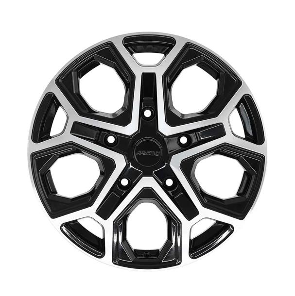 ARC-LT2-28 8.0x18" -5x112 ET50 66.6 Black Diamond Jant (4 Adet)