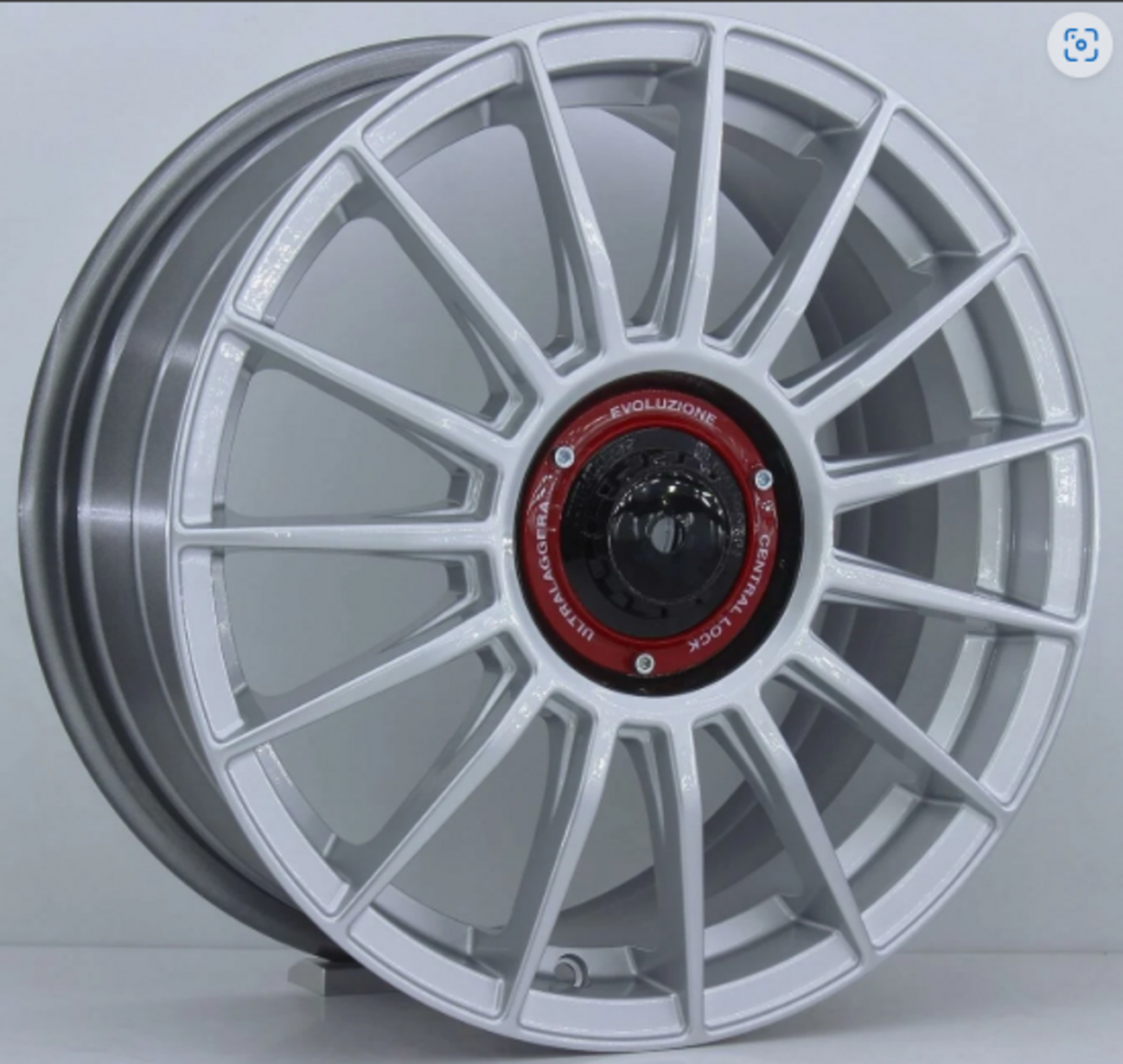 ARC-M02-06 7.0x17" -4x100 ET35 67.1 Silver Diamond Jant (4 Adet)