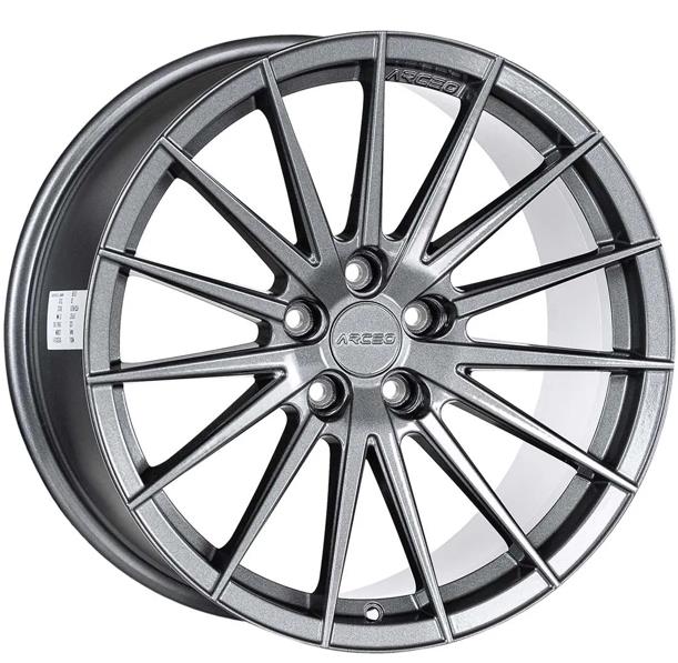 ARC-S1012-28 9.5x19" -5x112 ET42 73.1 Antrasit Gilded Glossy LİSB Jant (4 Adet)