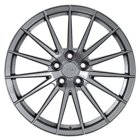 ARC-S1012-28 9.5x19" -5x112 ET42 73.1 Antrasit Gilded Glossy LİSB Jant (4 Adet)