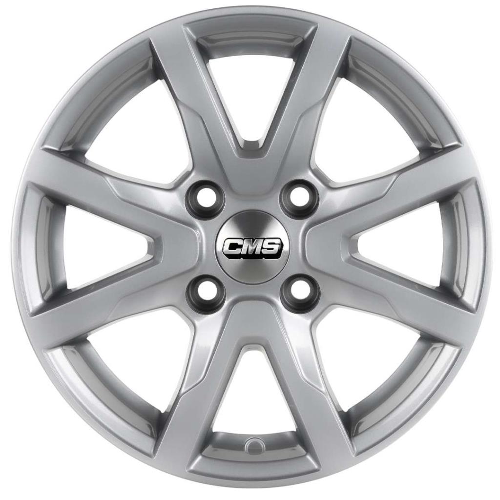 CMS-1010-02 6.0x14"-4x98 ET35 66.5 Racing Silver Jant (4 Adet)