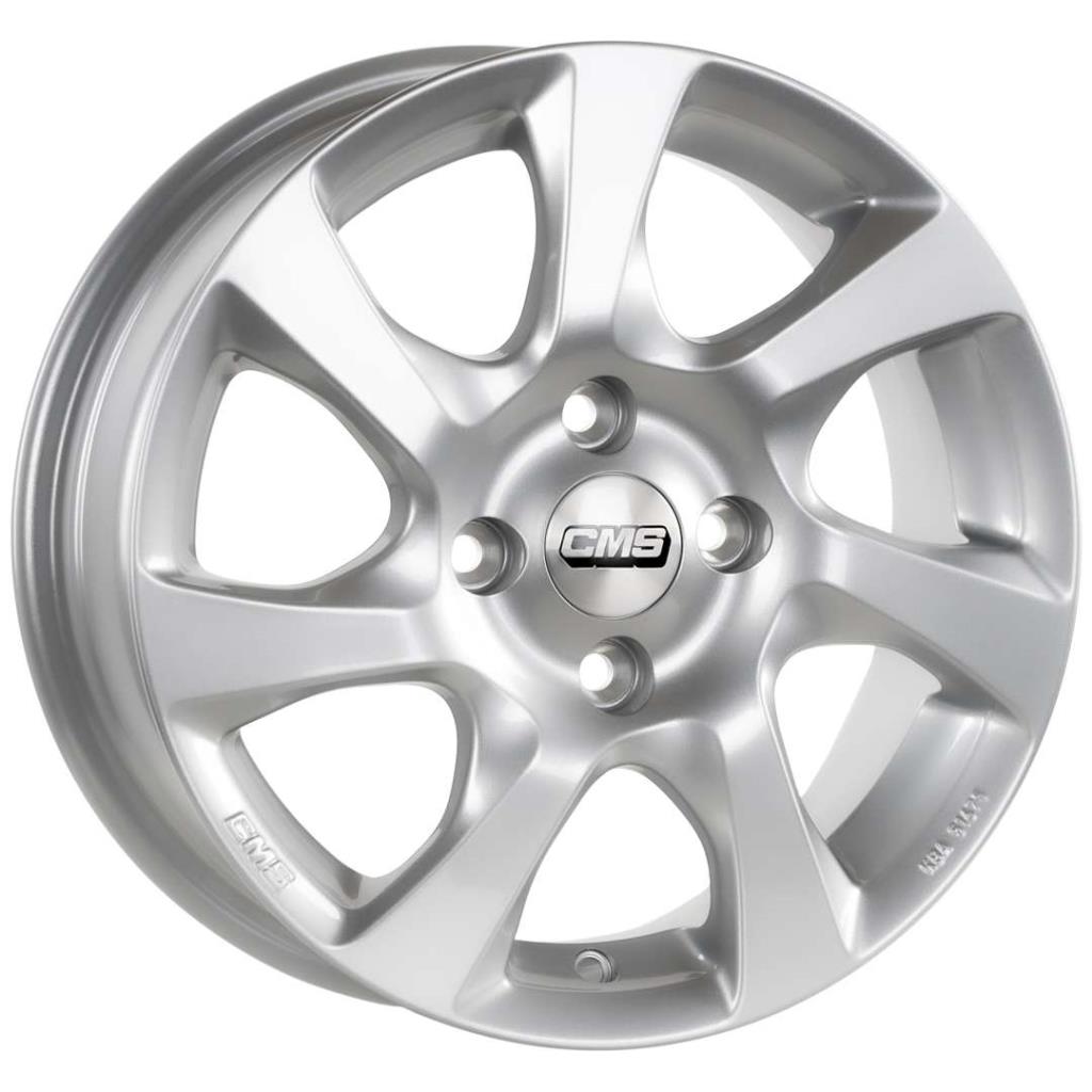 CMS-1059-01 6.0x15" -4x100 ET40 67.2 Silver Jant (4 Adet)