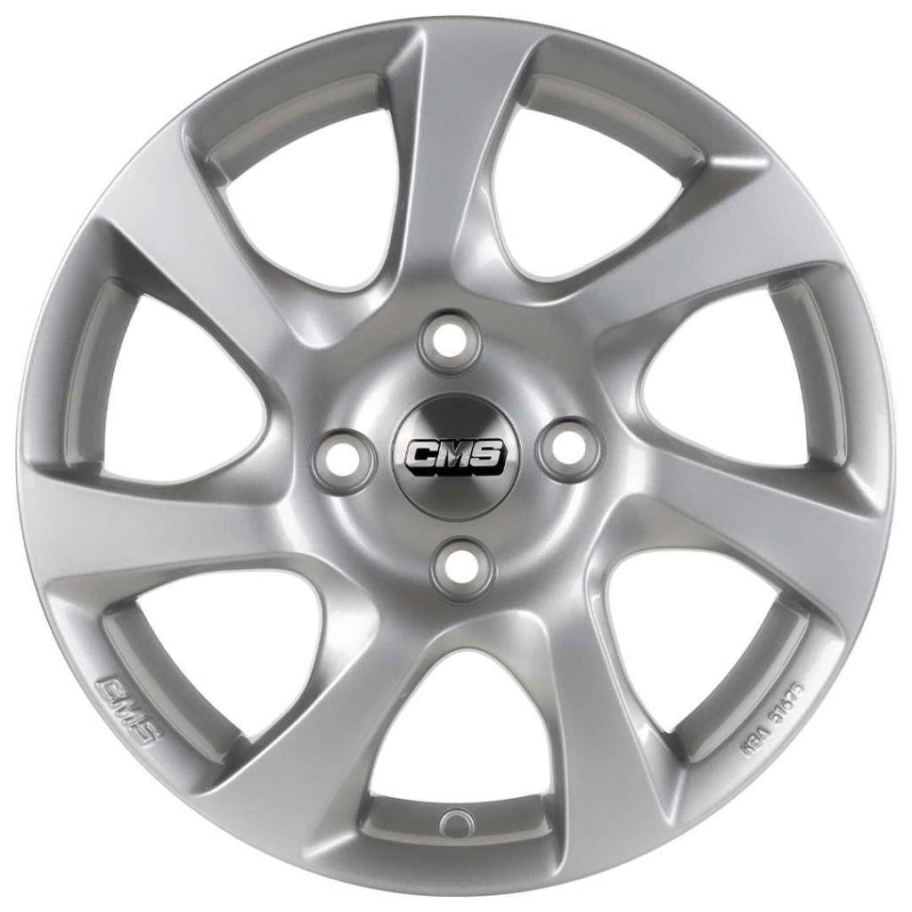 CMS-1059-01 6.0x15" -4x100 ET40 67.2 Silver Jant (4 Adet)