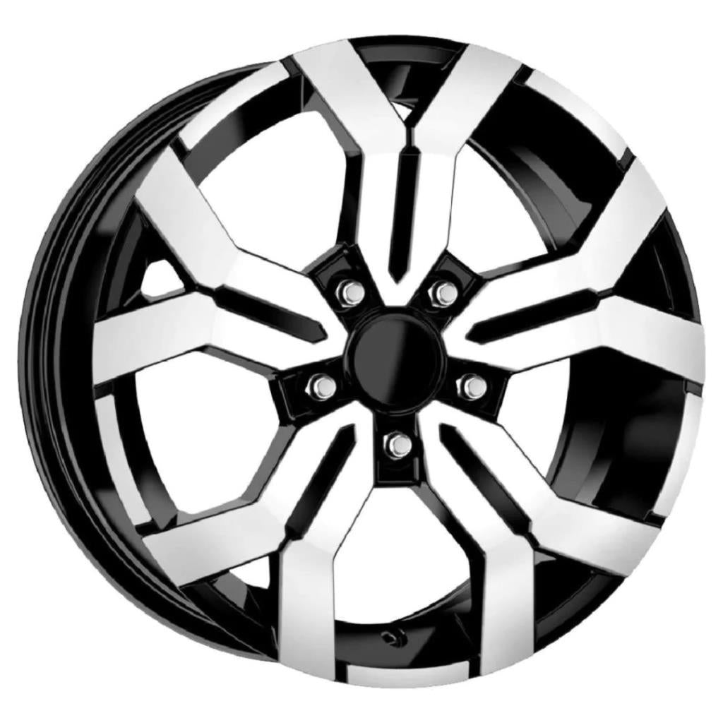 EMR-W600-02 6.5x16" -5x114,3 ET35 66.1 Black Diamond Jant (4 Adet)