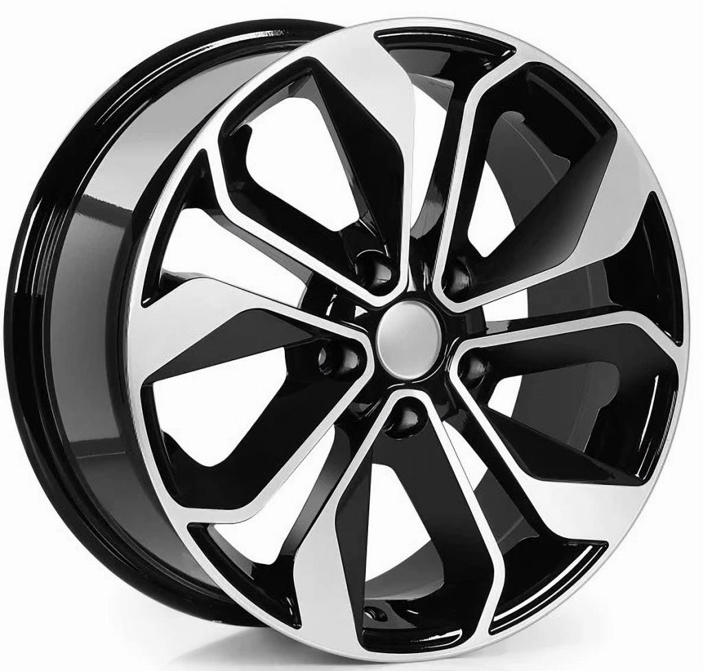 EMR-W702-01 7.5x17" -4x100 ET43 67.1 Black Diamond Jant (4 Adet)