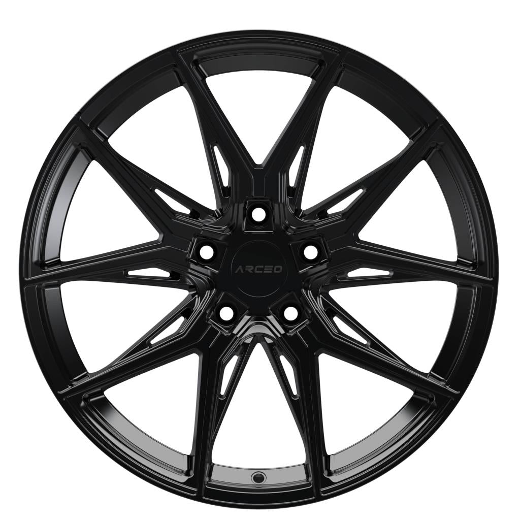 Marseille ARC-19177-02 9.5x19"-5x112 ET40 73.1 Glossy Black Jant (4 Adet)