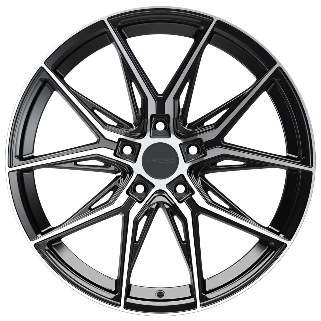 Marseille ARC-19177-39 8.5x19"-5x114.3 ET35 73.1 Black Diamond Jant (4 Adet)