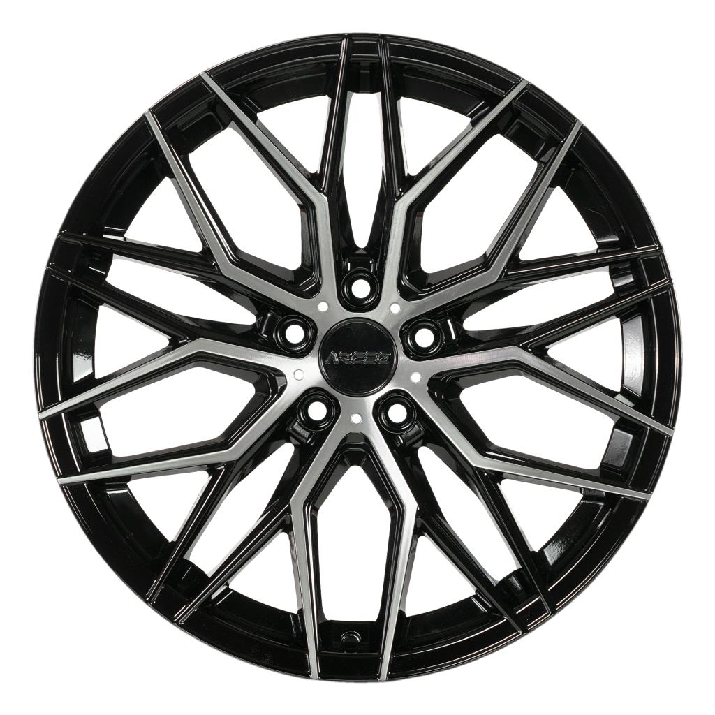 Valencia ARC-20141-04 10.0x20"-5x112 ET40 73.1 Black Diamond Jant (4 Adet)