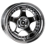 EMR-L002-11 10.0x16 -4x100 ET+12 67,1 Machined Lip-Silver Jant (4 Adet)