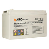 Arc 12 Volt 100 Amper Elektrikli Bİsiklet Aküsü Üretim 2025