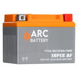 Arc 12 Volt 4 Amper Yatay Motorsiklet Aküsü Üretim 2024