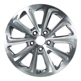 EMR-G690-05 6.0x14" -4x108 ET35 63.4 Silver Diamond Jant (4 Adet)