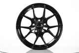 EMR-G691-29 6.5x15" -4x100 ET35 67.1 Gloss Black Jant (4 Adet)
