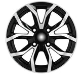EMR-F15034-03 6.5x15" -4x108 534-3 ET25 65.10 Black Diamond Jant (4 Adet)