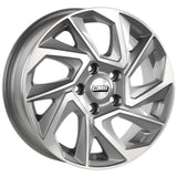 CMS-979-11 6.5x15" -5x108 ET40 67.2 Diamond Racing Silver Jant (4 Adet)