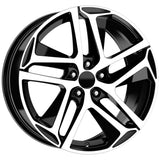 EMR-DY896-01 6.5x16" 4x108 ET20 65.1 Black Diamond Jant (4 Adet)