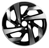 EMR-W7619-05 6.5Jx16" -4x100 ET35 67.1 Deep Black Diamond Gloss Jant (4 Adet)