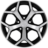 EMR-F16019-01 7.0x16" -4x108 ET38 63,4 Gloss Black Diamond Jant (4 Adet)