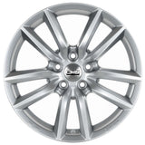 CMS-1277-01 7.0x17"-5x108 ET45 63.4 Racing Silver Jant (4 Adet)