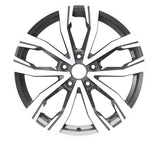 EMR-S1053-09 7.5x17" -4x100 ET40 73.1 Guın Metal Diamond Jant (4 Adet)