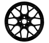 EMR-S1038-01 7.5x17" -4x108 ET25 65.1 Black Jant (4 Adet)