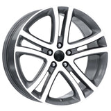 EMR-DY547-06 7.5x17-5x100 ET35 57.1 Gun Metal Diamond Jant (4 Adet)